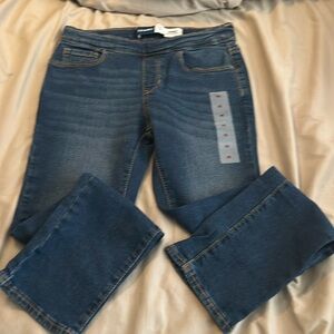 Old Navy girls skinny jeans, size 8, adjustable waist